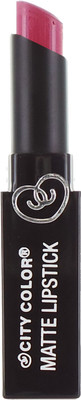 

CITY COLOR Matte Lipstick L0050A - Pack of 3(Raspberry Sherbet)