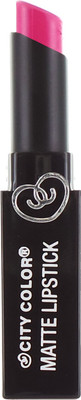 

CITY COLOR Matte Lipstick L0050D - Pack of 6(Hot Pink)