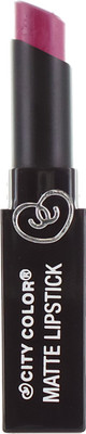 

CITY COLOR Matte Lipstick L0050 - Pack of 3(Rebel)