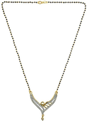 9% OFF on Aakshi diamond mangalsutra design Metal, Alloy Mangalsutra 9% OFF on Aakshi diamond mangalsutra design Metal, Alloy Mangalsutra