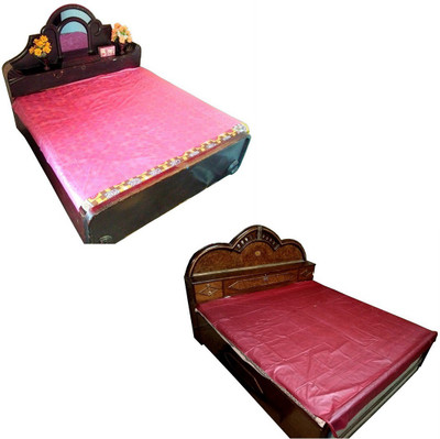 Deerosita Plastic Baby Bed Protecting Mat(Multicolor