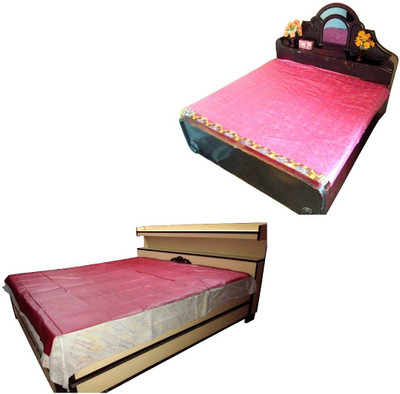 

Deerosita Plastic Baby Bed Protecting Mat(Pink