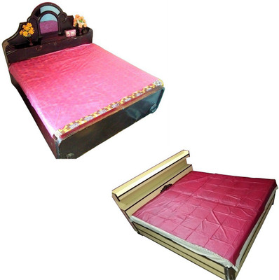 

Deerosita Plastic Baby Bed Protecting Mat(Pink