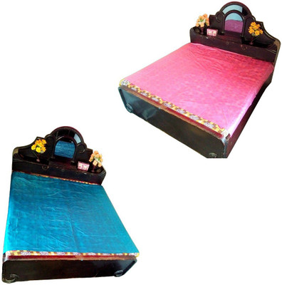 Deerosita Plastic Baby Bed Protecting Mat(Multicolor