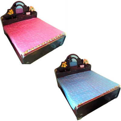 Deerosita Plastic Baby Bed Protecting Mat(Multicolor