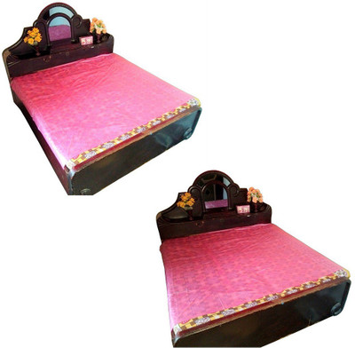 

Deerosita Plastic Baby Bed Protecting Mat(Pink