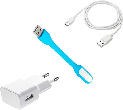 DAKRON Wall Charger Accessory Combo for Hyve Pryme(White)