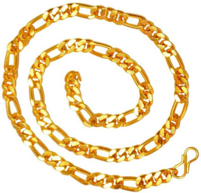 M MOD CON Sachin Inspired Gold-plated Plated Brass Chain