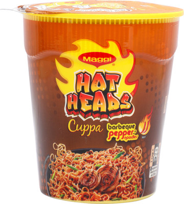 

Maggi Hot Heads Barbeque Pepper Cup Noodles 70 g(Vegetarian)