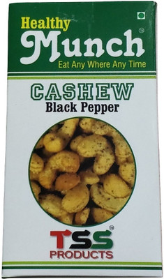 

HEALTHY MUNCH cashews Black pepper Cashews(90 g, Vacuum Pack)