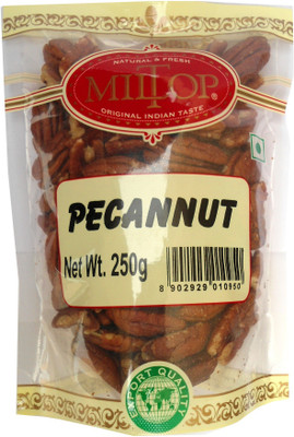 

MilTop Pecan nut 250gm Pecans(250 g, Pouch)