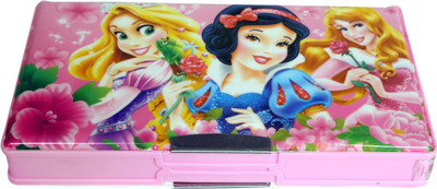

auden Princess Princess Art Plastic Pencil Box(Set of 1, Pink)