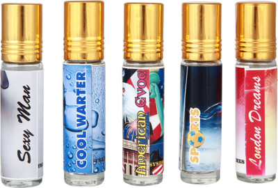 

MOTI Syspro Pack of 5 Perfume Set Eau de Parfum - 40 ml(For Men & Women)