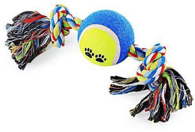 

Foodie Puppies Training Cotton Nylon Chew Toy For Dog & Cat