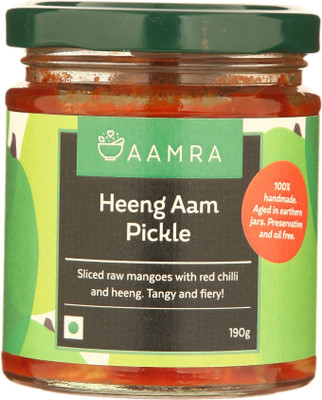 

AAMRA Heeng Aam Pickle Mango Pickle(190 g)