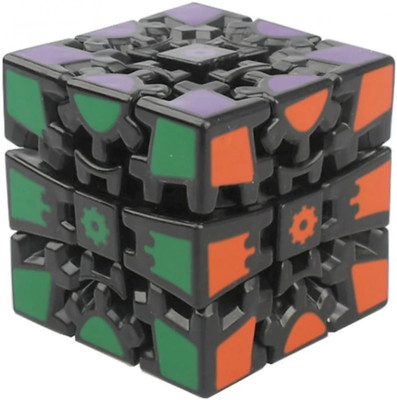 

Dhawani Magic Cube Gear 3x3 v1 Black(11 Pieces)