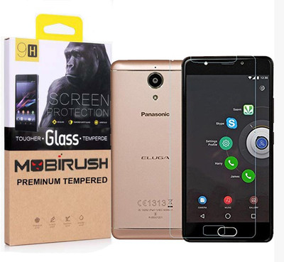 MOBIRUSH Tempered Glass Guard for Panasonic Eluga Ray Max(Pack of 1)