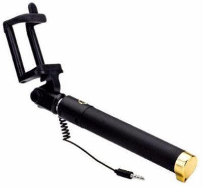Gali Bazar Cable Selfie Stick(Black, Remote Included) Flipkart