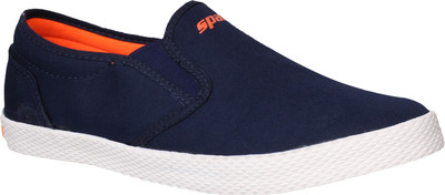 

Sparx Slip On Sneakers For Men(Blue, Orange