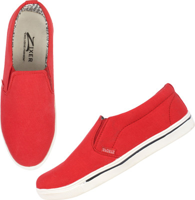 

Zixer Low Top Twist Slip On Sneakers For Men(Red
