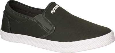

Sparx Slip On Sneakers For Men(Olive, Olive::beige