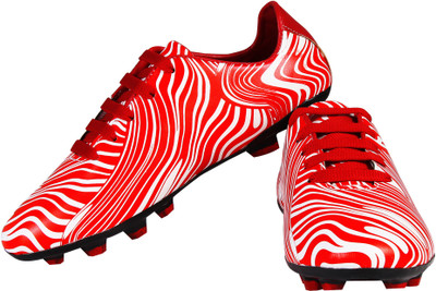 Zapatoz Red Football Shoes for Men’s Football Shoes For Men(Red, White