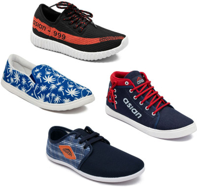 

Asian Walking Shoes,Gym Shoes,Casual Shoes,Canvas Shoes,Loafers,Sneakers Walking Shoes For Men(Multicolor