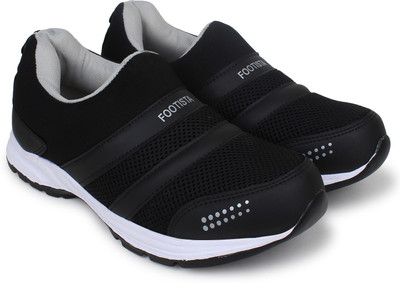 50 OFF on fOOTISTA Walking Shoes For Men Black on Flipkart PaisaWapas