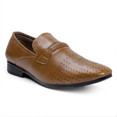 

K KING Men's Brown Stylish Casual Loafers Loafers For Men(Tan