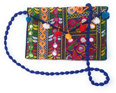 

Unique Fashion Women Evening/Party, Casual, Formal Multicolor Cotton Sling Bag