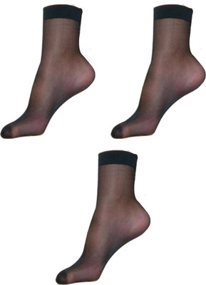 glamwars Women Solid Ankle Length(Pack of 3)