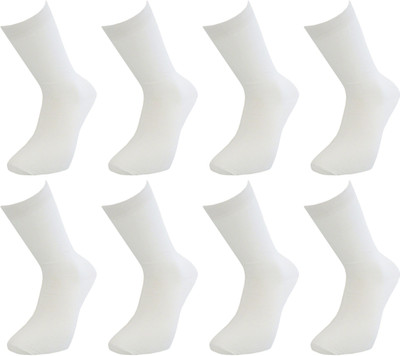glamwars Men Solid Ankle Length(Pack of 8)