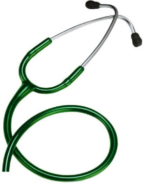 NSC Stethoscope Green Head Frame Green Tube Stethoscope Case(Green)