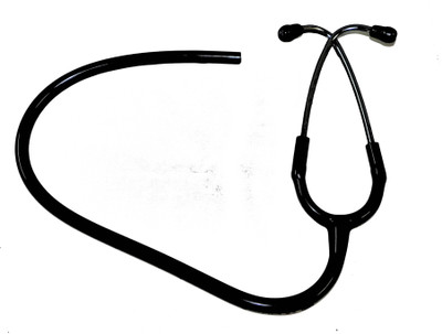 

NSC Stethoscope Black Head Frame Black Tube Stethoscope Case(Black)