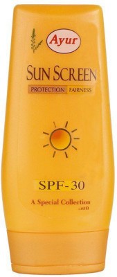 Ayur Sunscreen - SPF 30 PA+ Sunscreen Lotion SPF 30(100 ml)