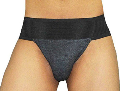 

JMO27Deals Gym Cotton Supporter Back Covered with Cup Pocket Athletic Fit Brief Multi Sports Gym, Fitness, Cricket Hip Support (L, Grey)