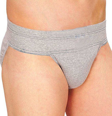 

JMO27Deals Gym Cotton Supporter Back Covered with Cup Pocket Athletic Fit Brief Multi Sports Gym, Fitness, Cricket & Outdoor Inner Wear Soft Underpants Hip Support (XL, Grey)
