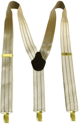 

Navaksha Y- Back Suspenders for Men(Gold)