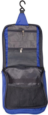 PackNBuy Travel Toiletry Make up Cosmetic Hanging Pouch Bag(Blue)