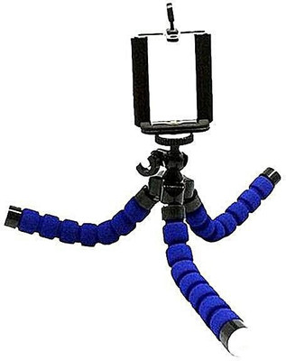 

Klick n Shop Flexible Octopus Tripod with Phone Holder Tripod(Blue, Supports Up to 500 g)