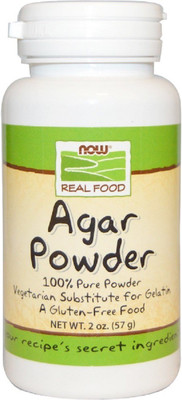 

Now Foods Now Foods, Real Food, Agar Powder,(57 g)
