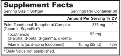 

Jarrow Formulas Jarrow Formulas, Toco-Sorb, Mixed Tocotrienols and Vitamin E,(60 No)
