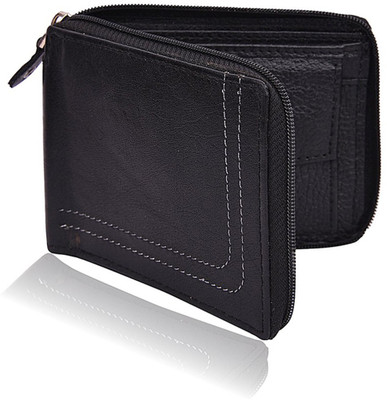 

Adam Zac Men Black Genuine Leather Wallet(5 Card Slots)