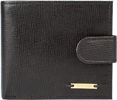 

Hidesign Men Formal Black Genuine Leather Wallet(2 Card Slots), Brown