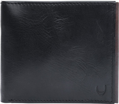 

Hidesign Men Casual Black Genuine Leather Wallet(2 Card Slots)