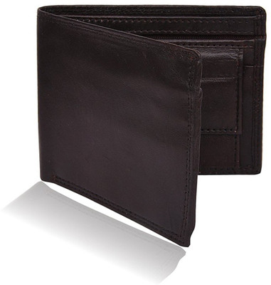

Shockyfi Men Brown Genuine Leather Wallet(5 Card Slots)