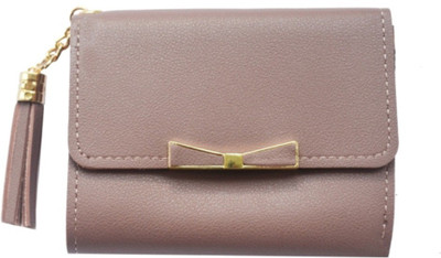 

JG Shoppe Women Casual Brown Artificial Leather Wallet(5 Card Slots), Purple