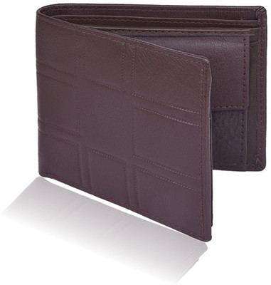 

Zeebros Men Brown Genuine Leather Wallet(7 Card Slots)