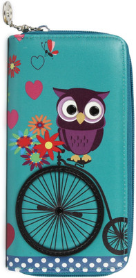 

Instabuyz Girls Green Artificial Leather Wallet(8 Card Slots)