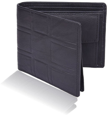 

Shockyfi Men Black Genuine Leather Wallet(7 Card Slots)